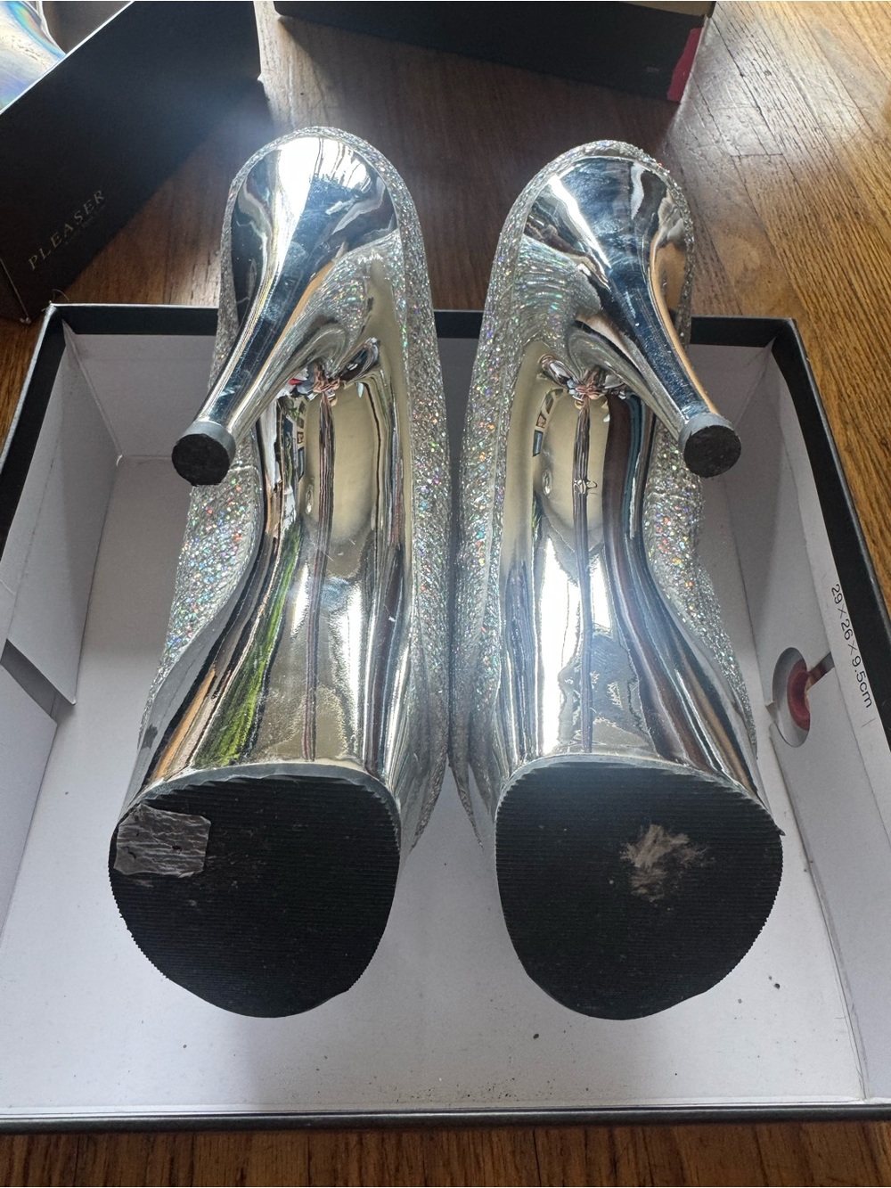 RHINESTONE PLEASER PLATFORMS - Picture 4 of 6